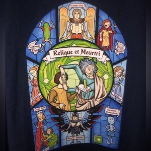 XL Rick & Morty Olde English Tee